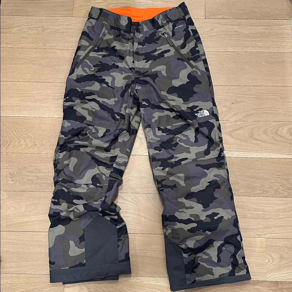 The North Face Boy’s Camouflage Snow Pants